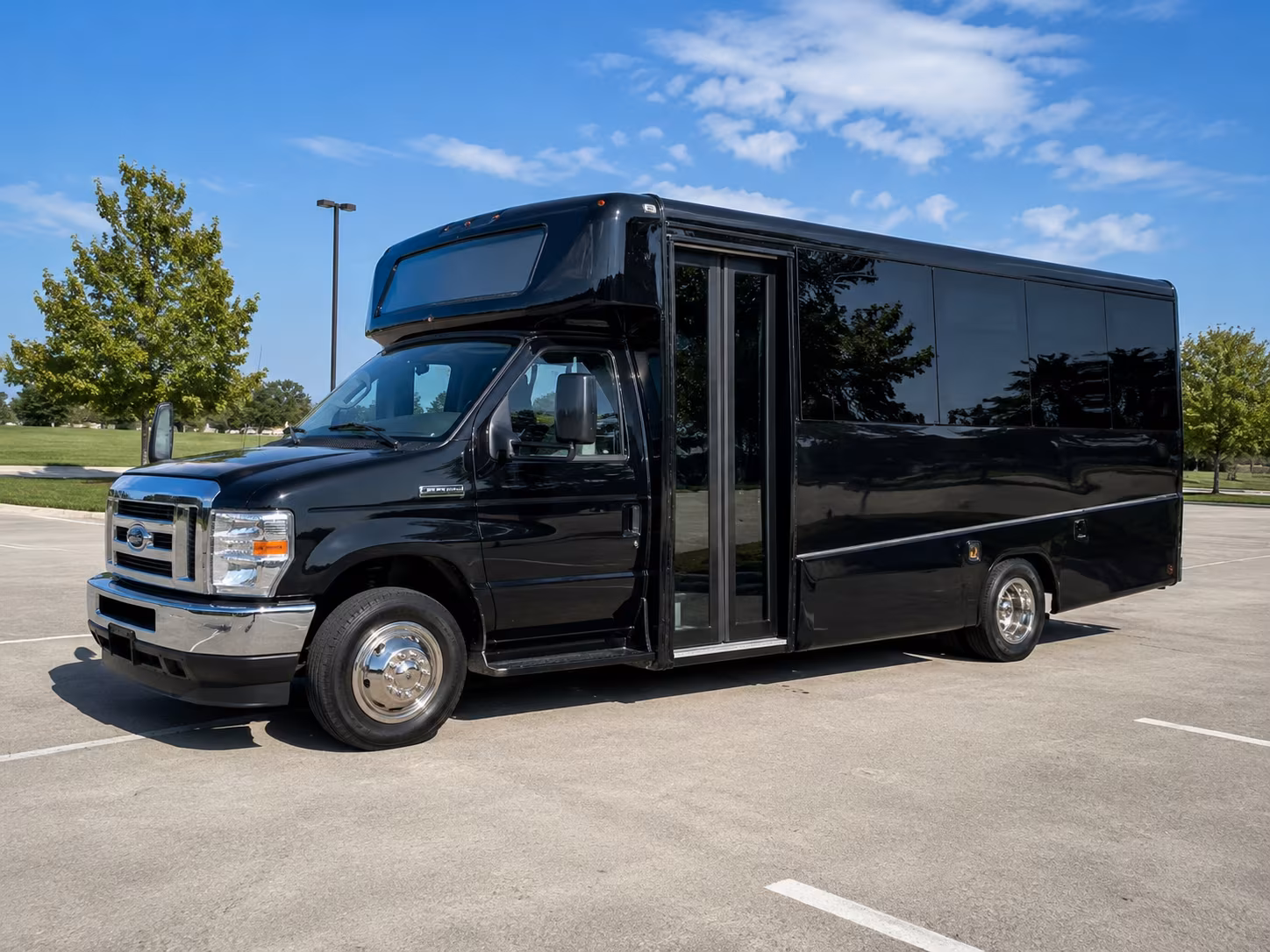 atascocita private charter bus event transportation services