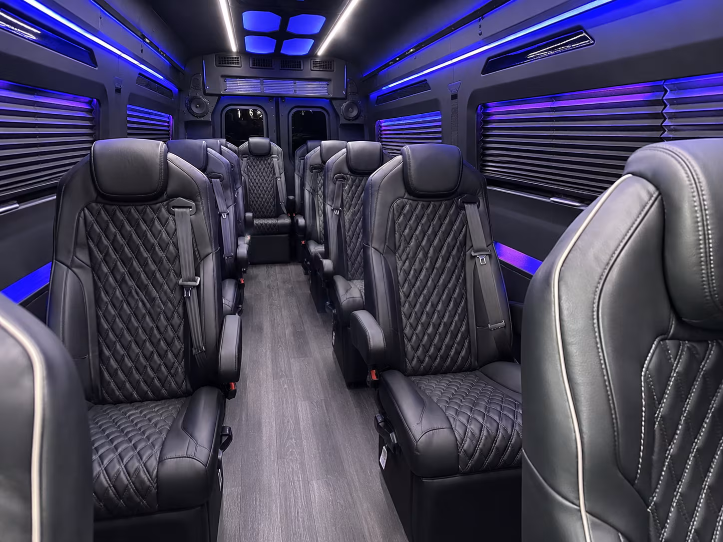 baytown employee transportation onboard seating