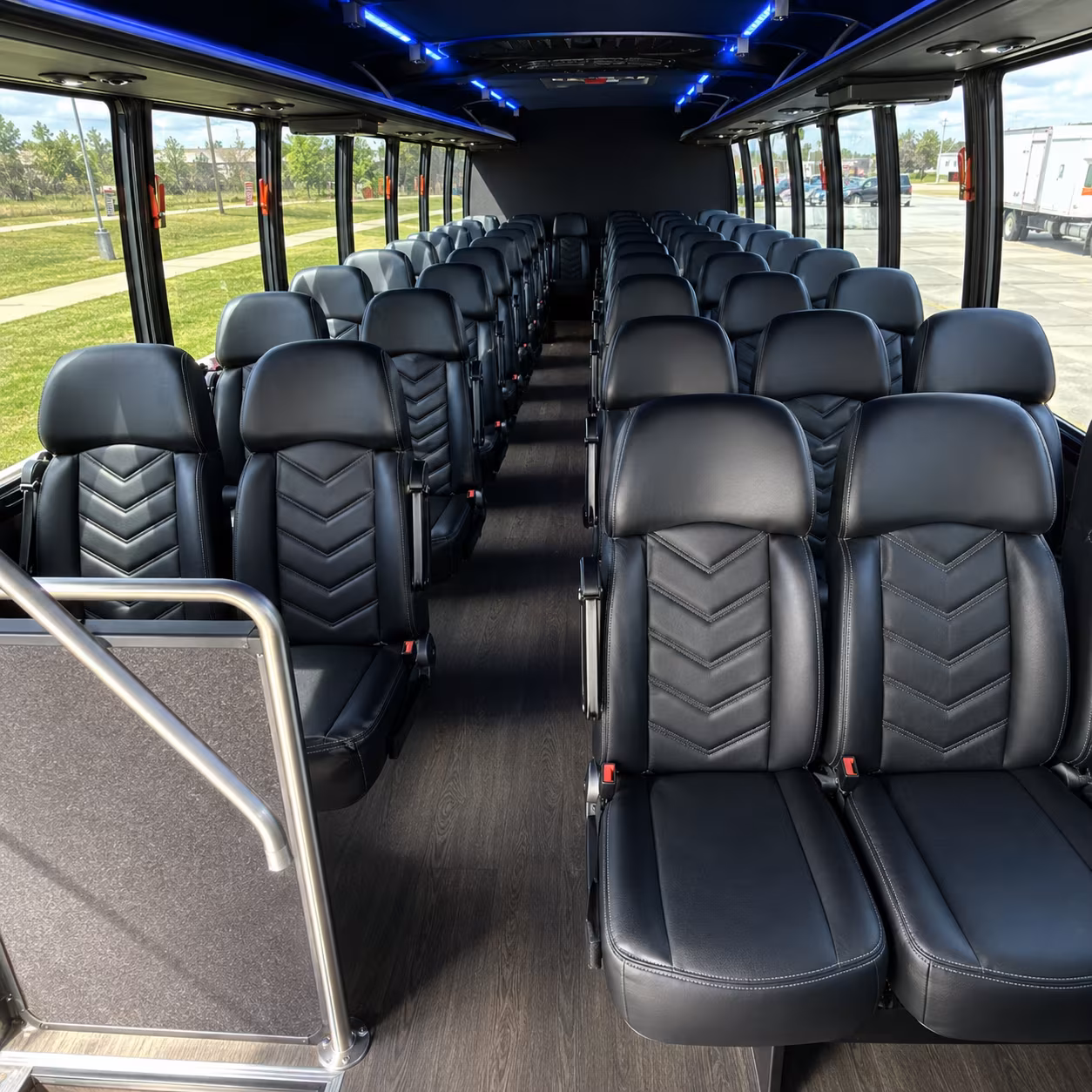 galveston sleek charter bus rentals for galveston corporate retreats