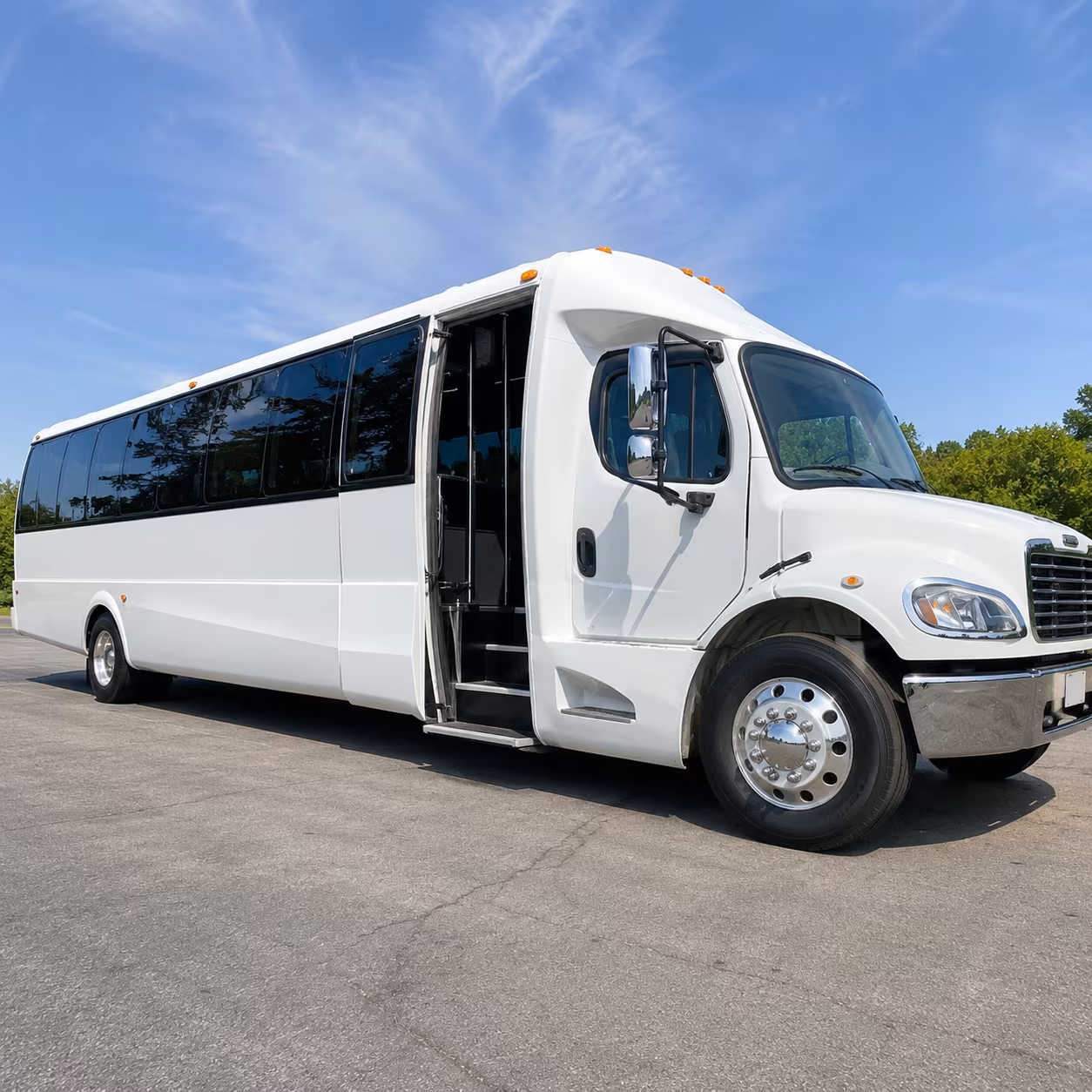 pasadena wedding bus transportation in pasadena
