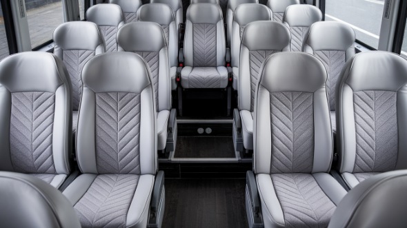 30 passenger minibus interior galveston