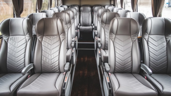 50 passenger charter bus interior galveston