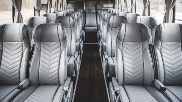 54 passenger charter bus interior galveston