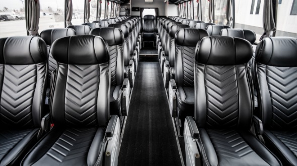 54 passenger charter bus rental galveston