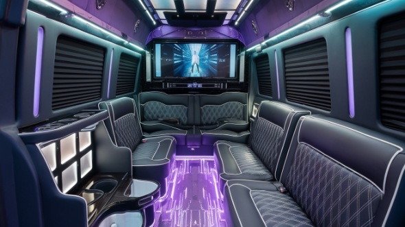 party bus rental inside galveston
