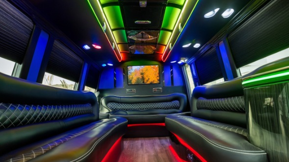 sprinter limo rental inside galveston