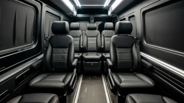 sprinter van with driver interior galveston